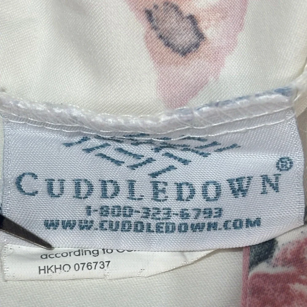 Cuddledown Butterfly Sheet Set King Cream Nature Cottagecore Garden Spring